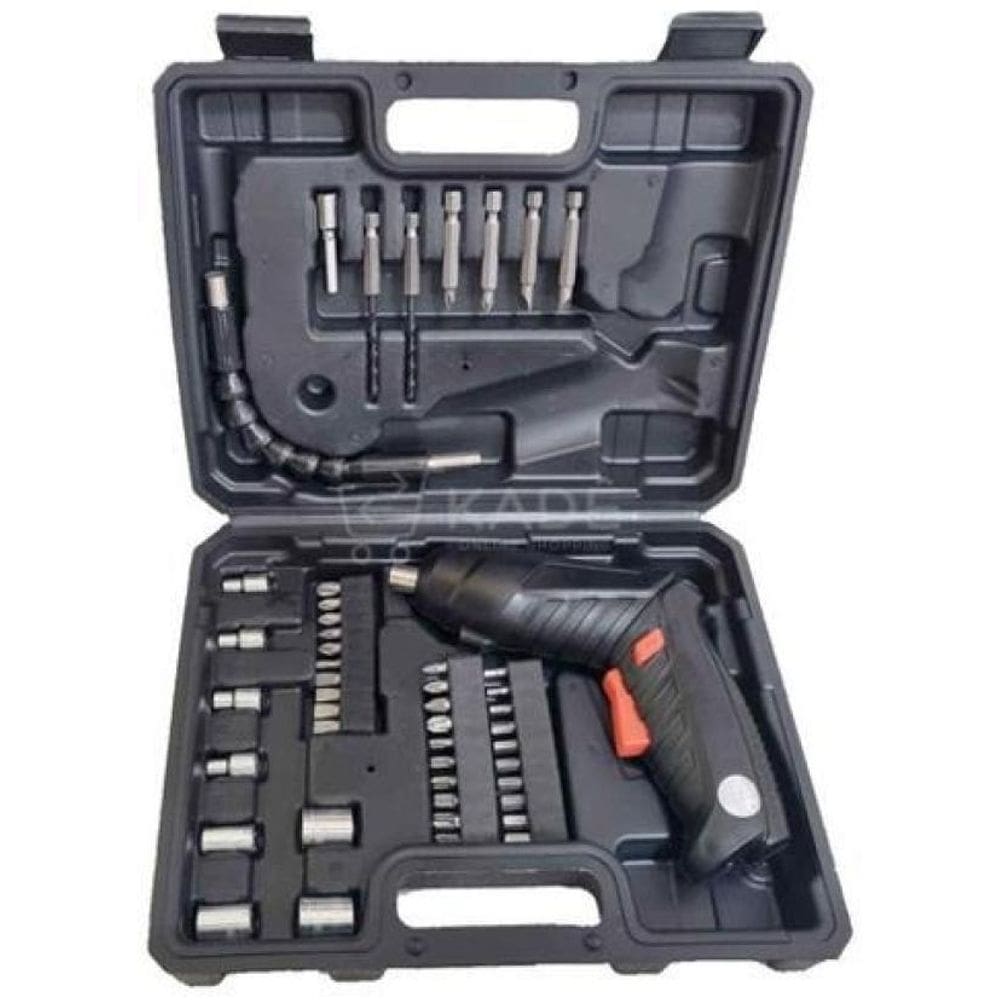 Parafusadeira Elétrica 47 Pcs - Preto - 110V/220V