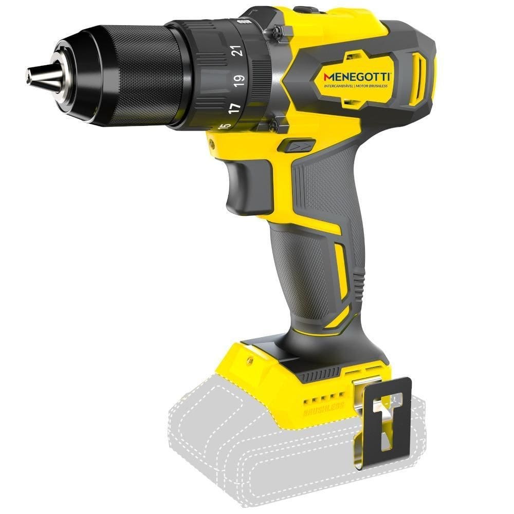 Furadeira Parafusadeira 1/2 20V S/Bateria Mfi 20V Menegotti