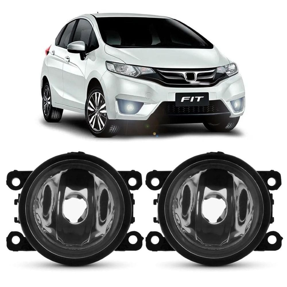 Par Farol Milha Auxiliar New Fit 2014 2015 2016