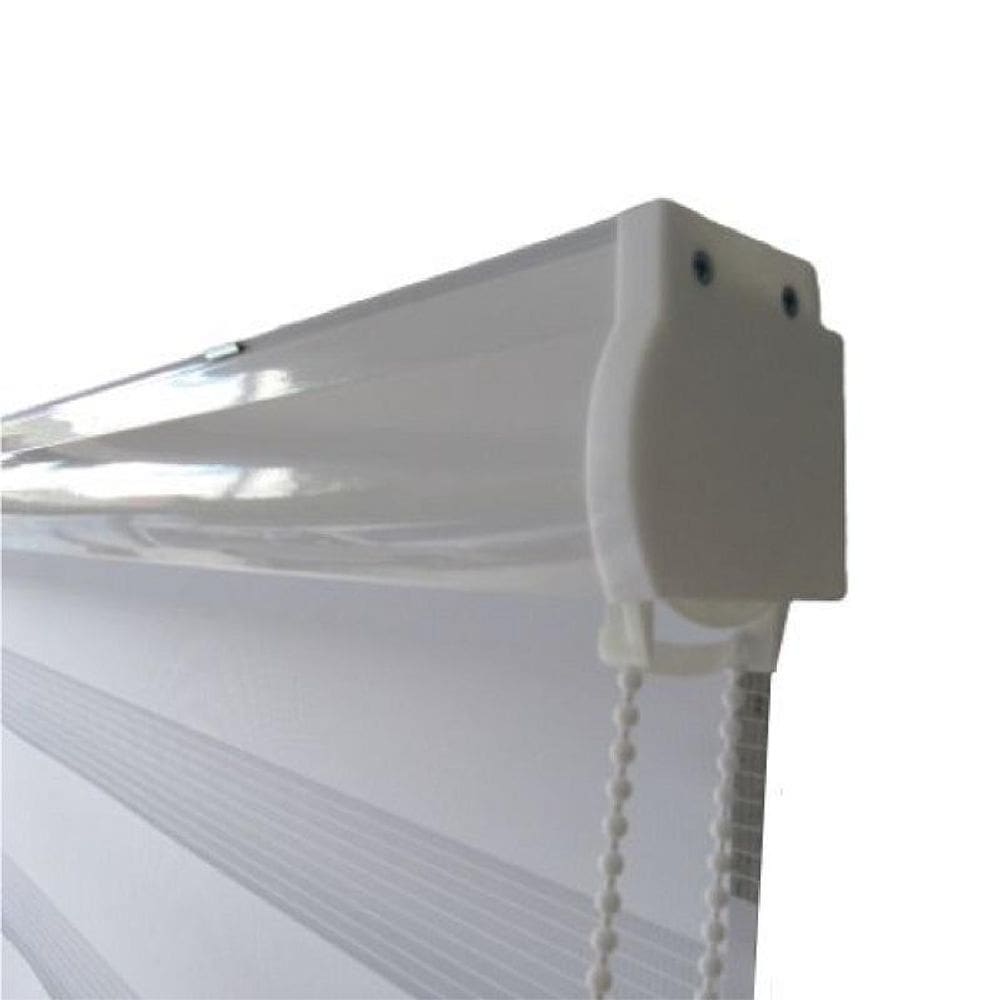 Persiana Rolo Duplo Bandô Sunny Branca 140 L X 160 A Cortina