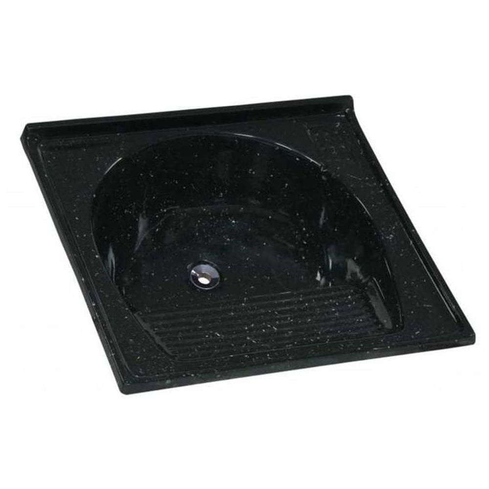 Tanque Rorato Fibra 67X 62Cm Preto