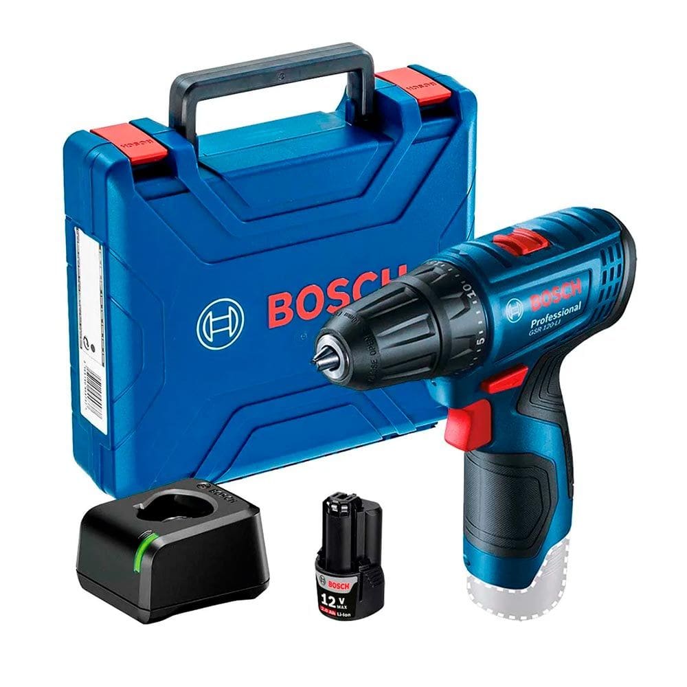 Parafusadeira Furadeira À Bateria 12V GSR120LI Bosch