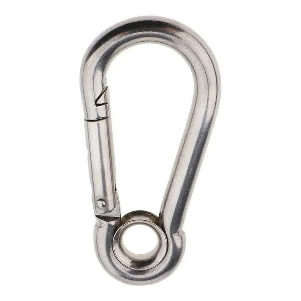 Mosquetão Inox Com Olhal 5Mm X 50Mm 50Kg