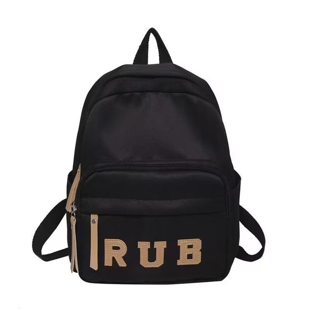 Mochila Sanmu de couro PU coreano de grande capacidade impermeável