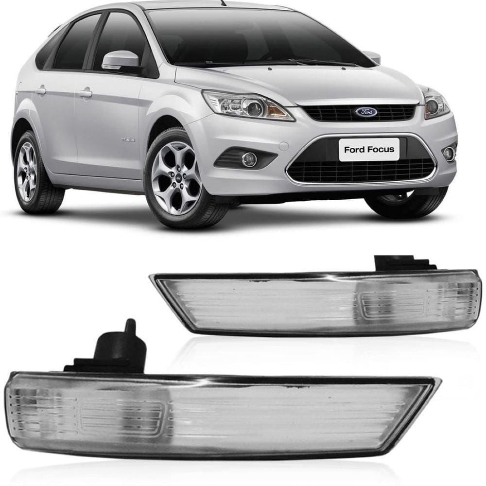Par Pisca Espelho Retrovisor Focus 2009 2010 2011 2012 2013