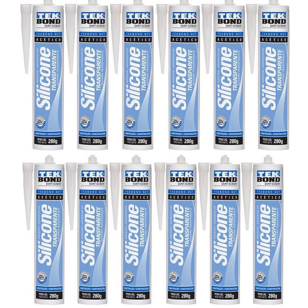 Silicone Vedação Pias e Vasos Sanitários UV Resistente