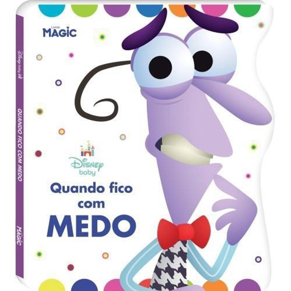 Livro Disney Baby - Quando Fico Com Medo - Magic Kids
