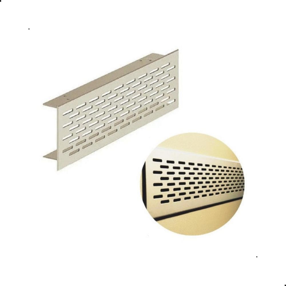Grade Ventilacao 600Mm Aba 28 Aluminio
