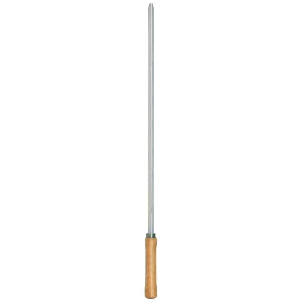Kit Preparo Churrasco 8Pcs Churrasqueira Espetos 65Cm Mor