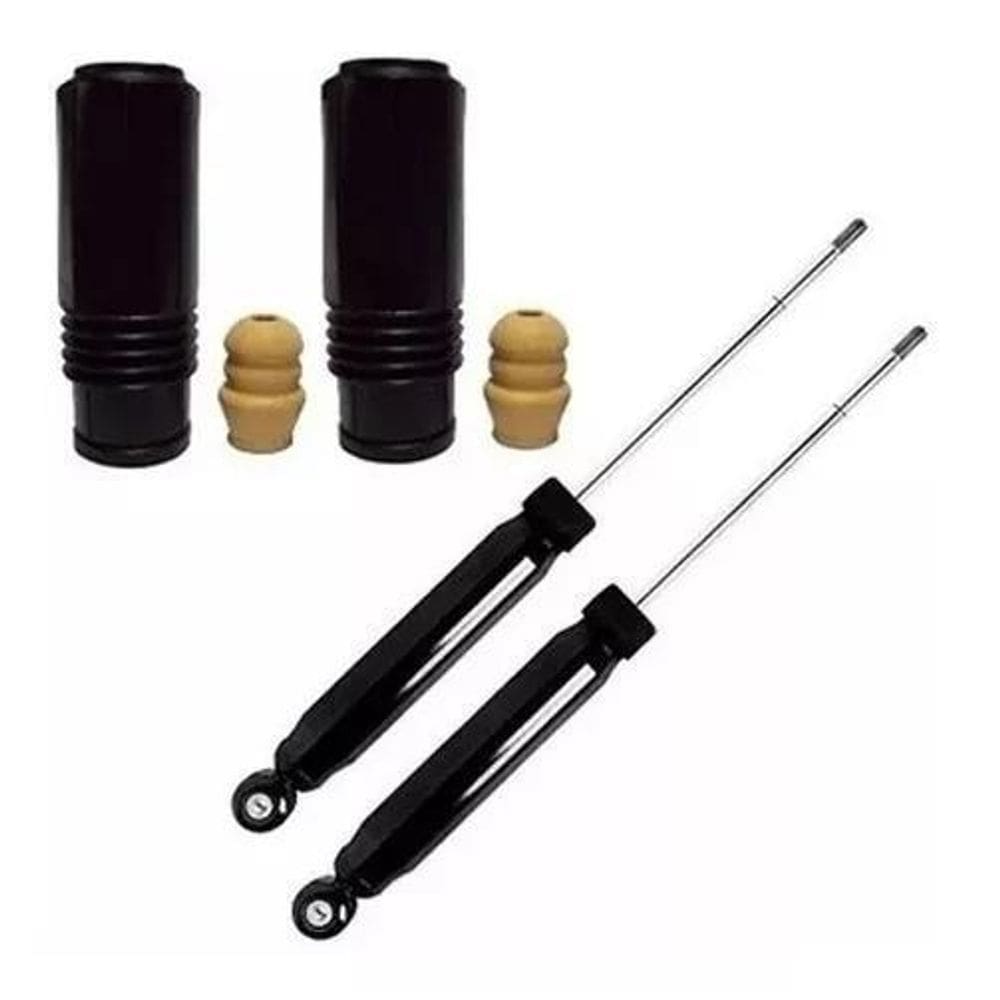 Par Amortecedor+ Kit Traseiro Palio Siena Fire 2001 A 2012