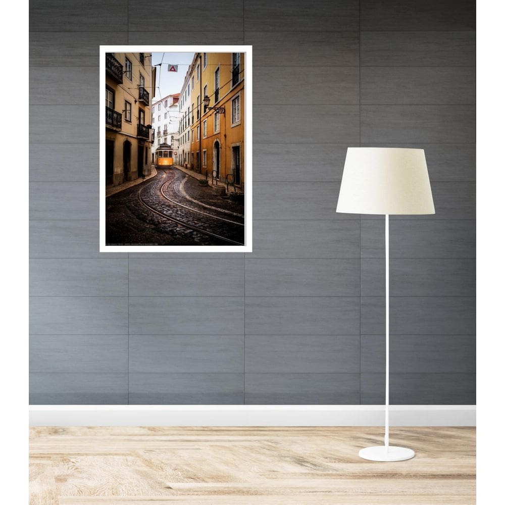 Quadro Decorativo Portugal Bondinho - 70X50Cm