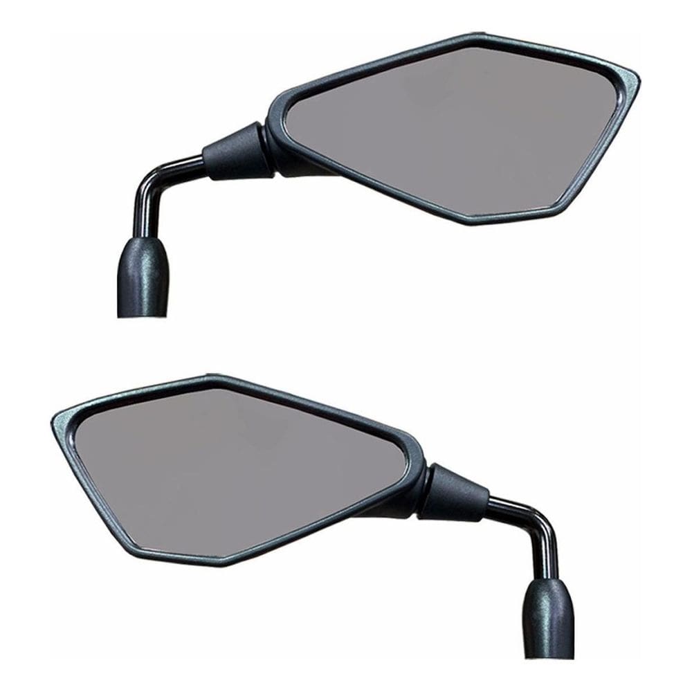 Par Espelho Retrovisor Modelo Kawasaki Z400 Mini Fixo Honda