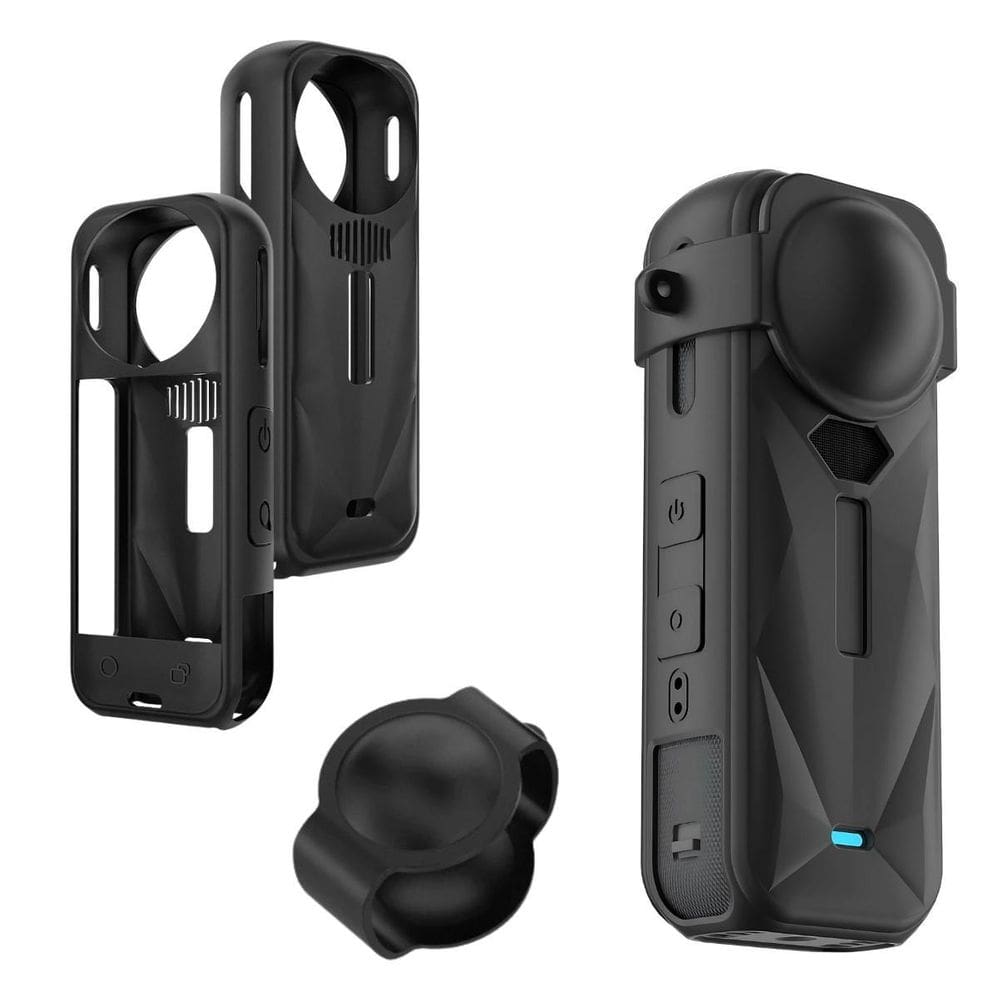 Case Protetora Premium De Silicone Para Câmera Insta 360 X5