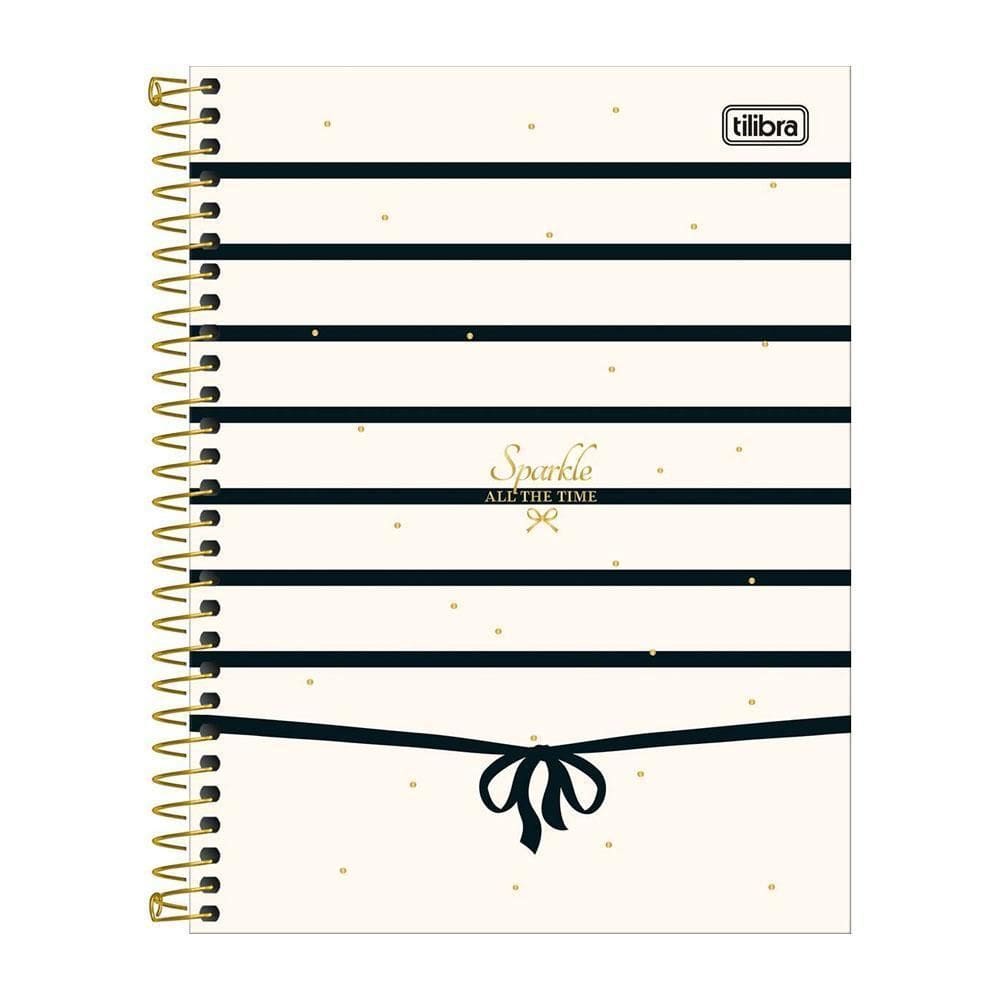 Caderno Colegial 10 Matérias 160Fl West Village Laço Tilibra