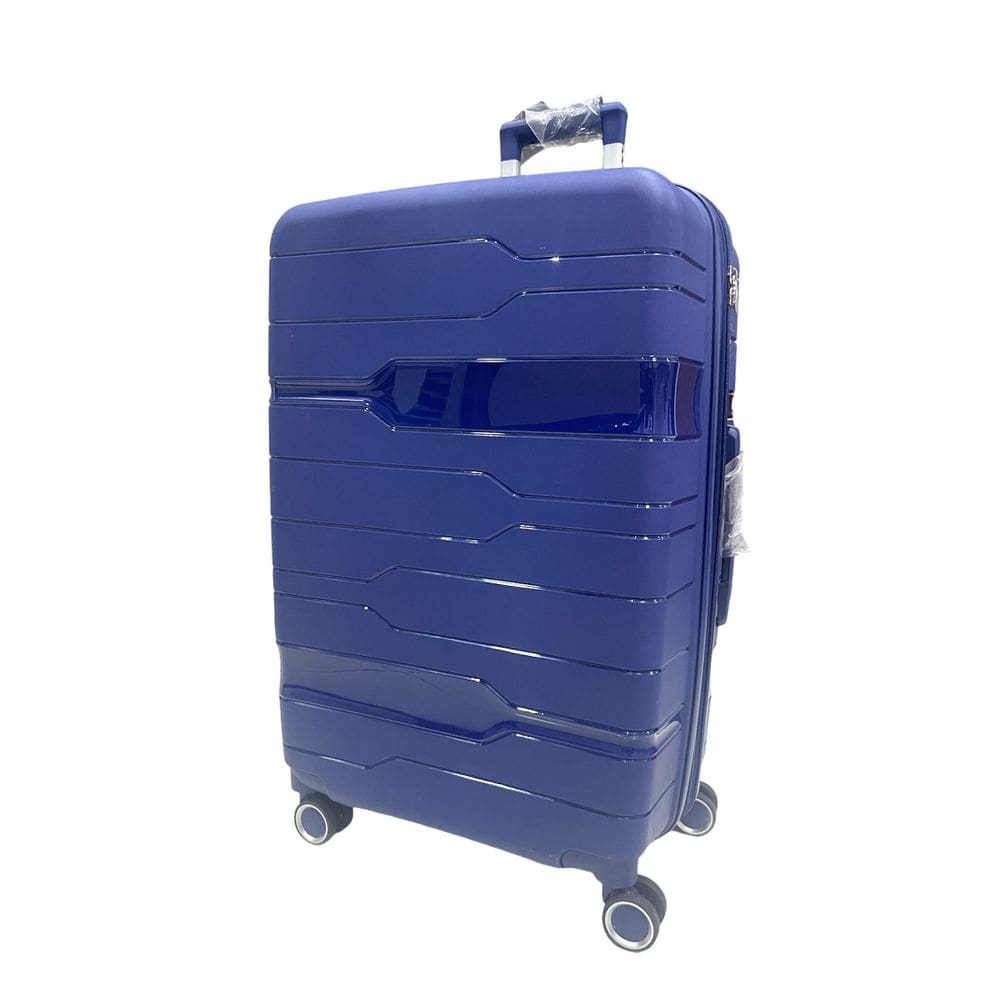 Mala Média 23Kg Polipropileno Inquebrável Azul Marinho