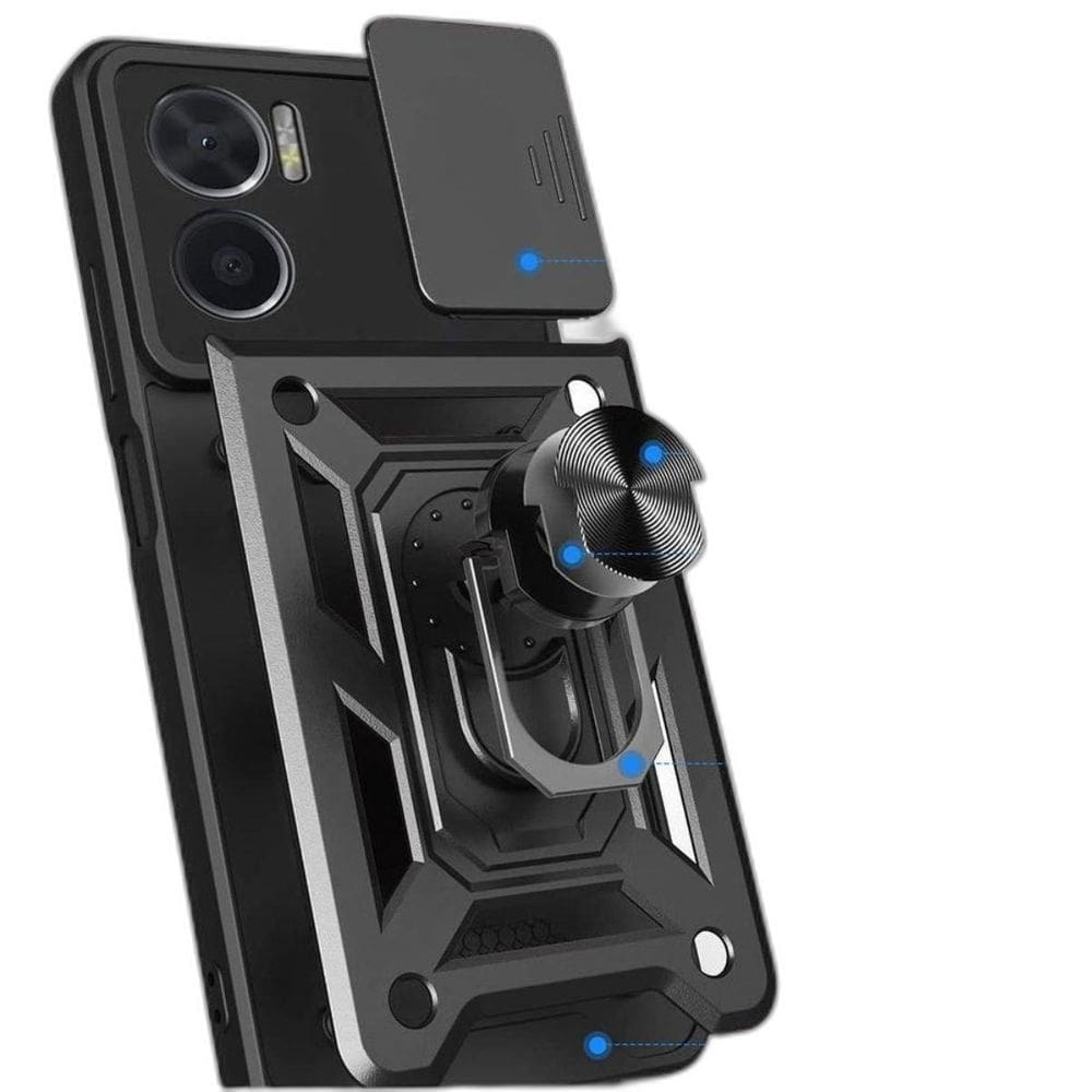 Capa Protetora Moto E22/E22i - Resistente Militar - Preto