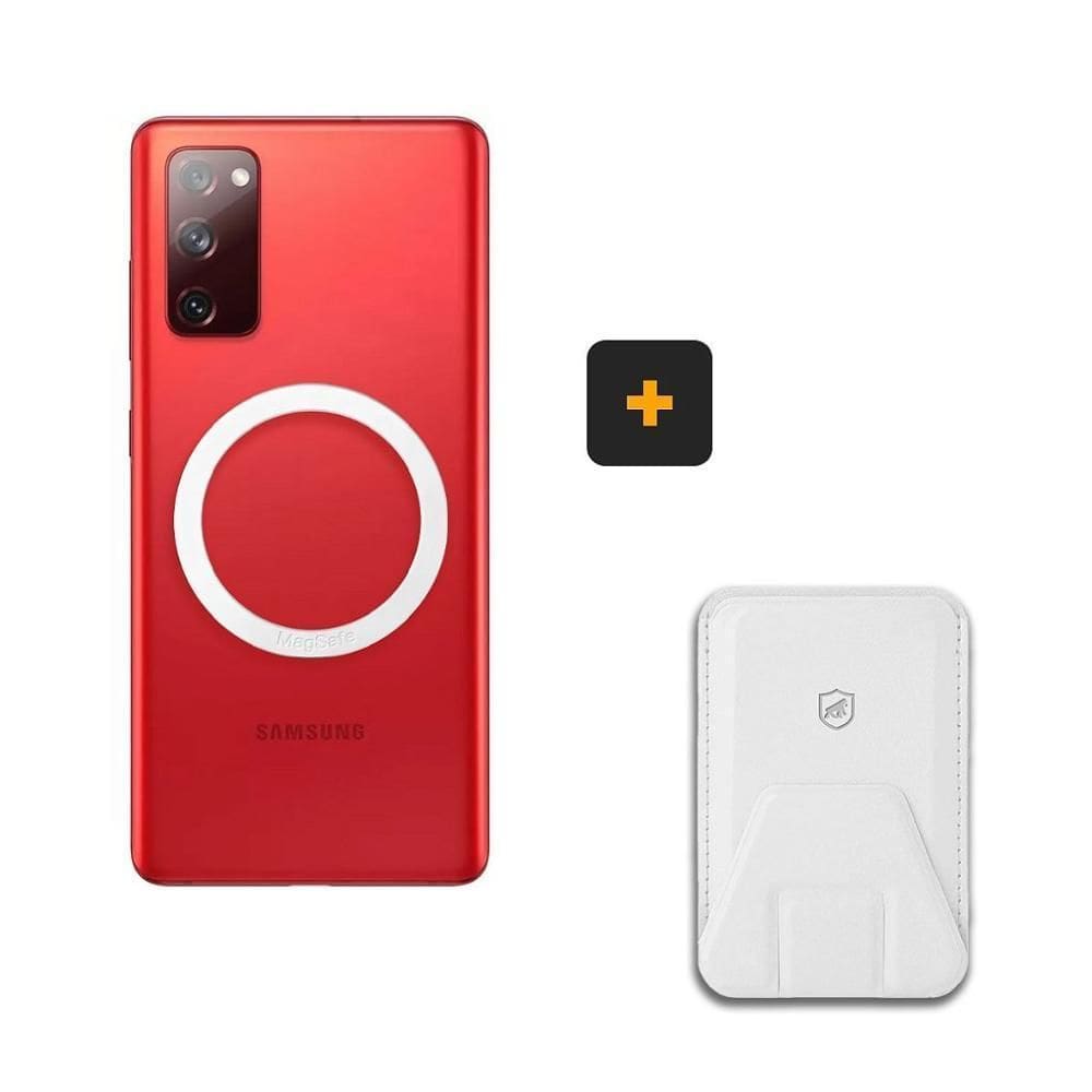 Carteira Magsafe Com Kickstand + Anel Magnético - Gshield