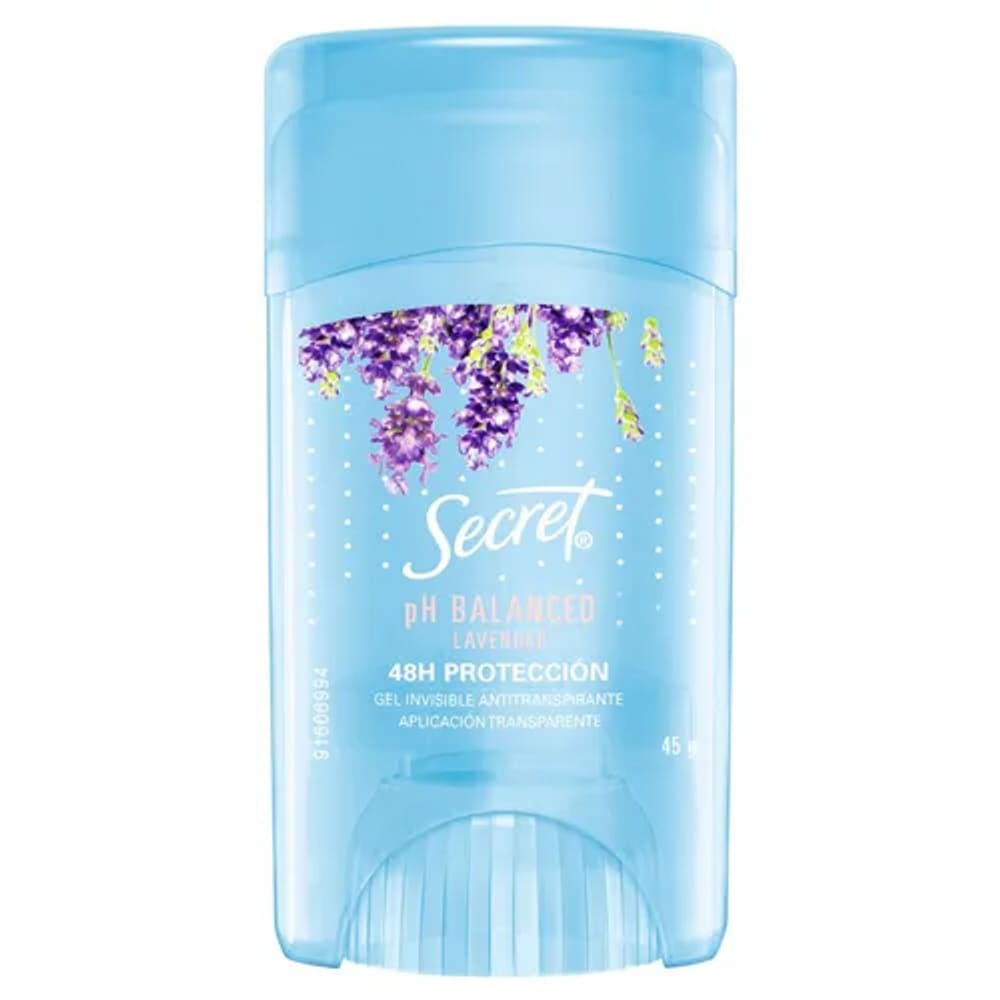 Desodorante Antitranspirante em Gel Secret Aroma de Lavanda 45g