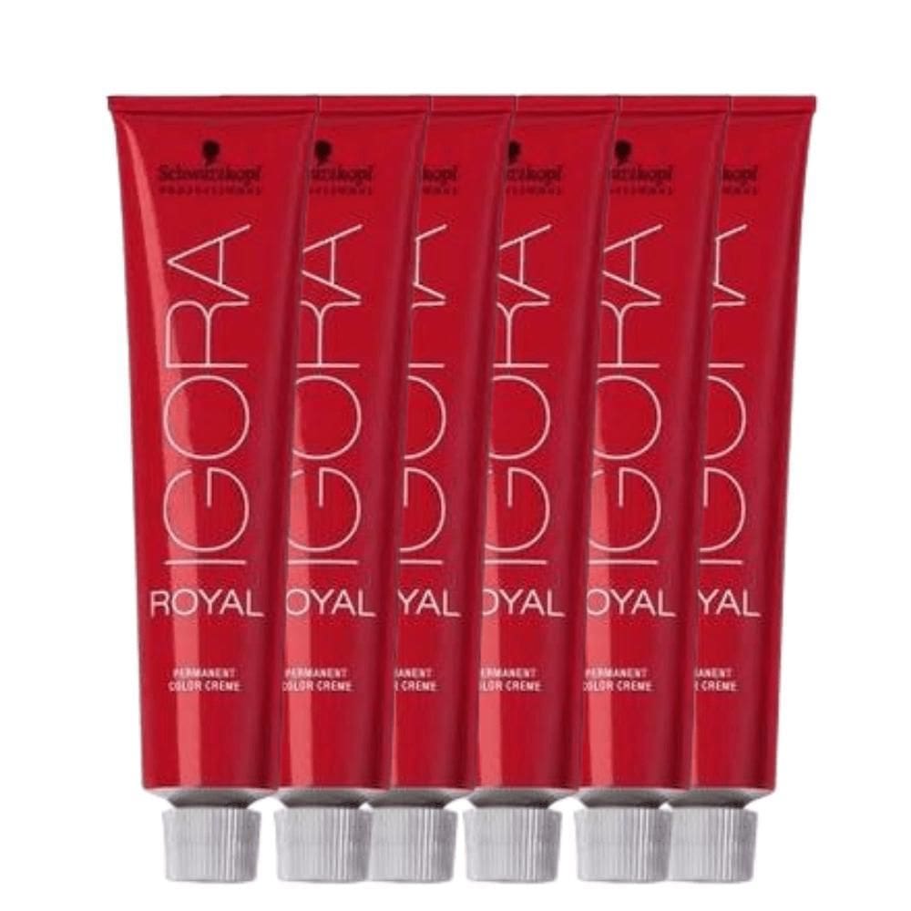Igora Royal Coloração 6X 8/00 Louro Claro Intenso