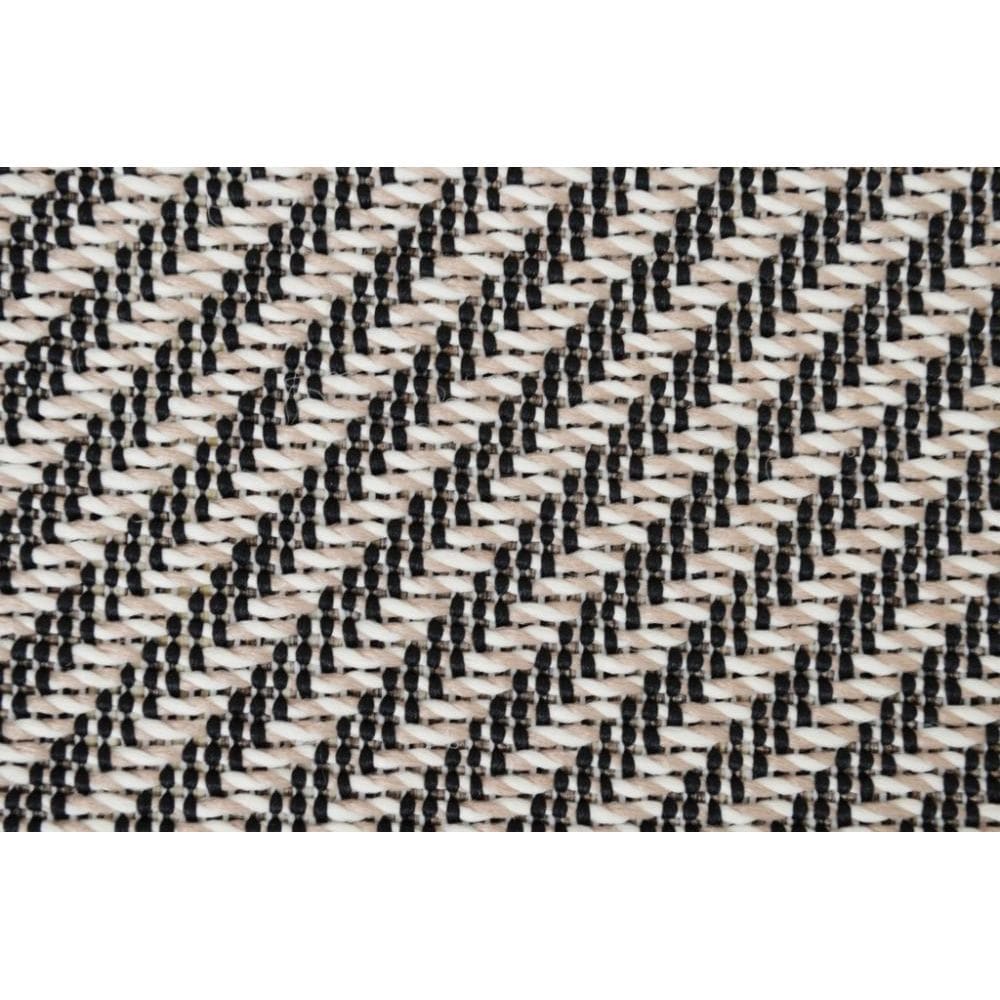 Passadeira Artesanal Look Dama Da Noite-B 066X180 Cm