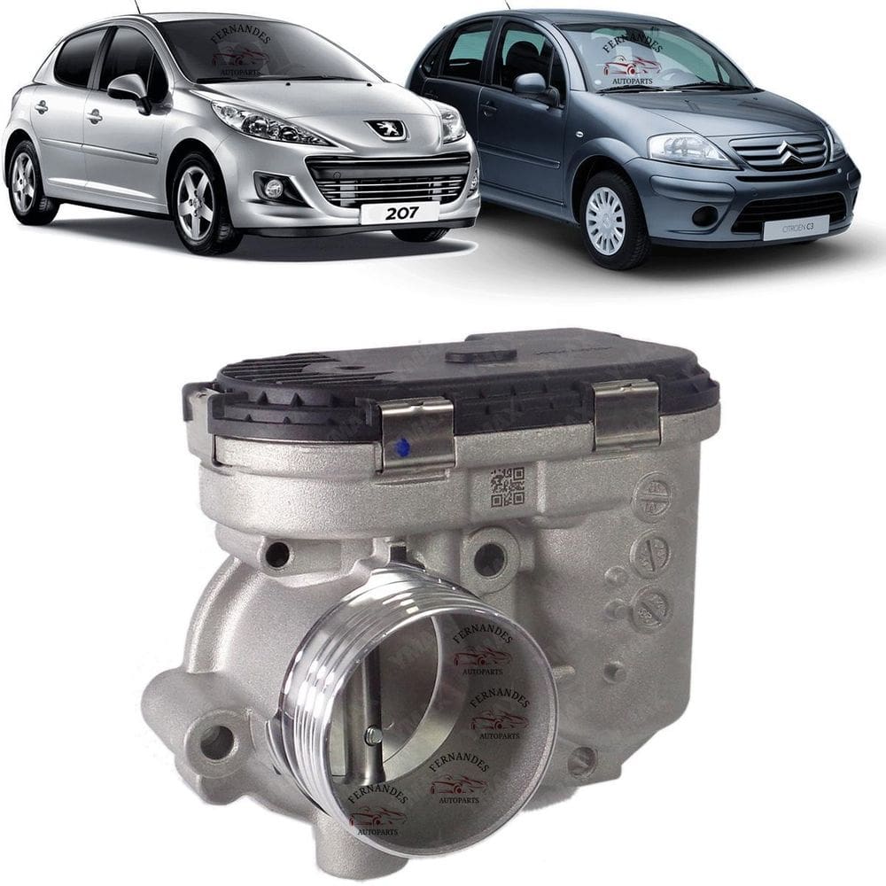 Corpo De Borboleta Tbi Peugeot 206 207 Citroen C3 1.4 8V