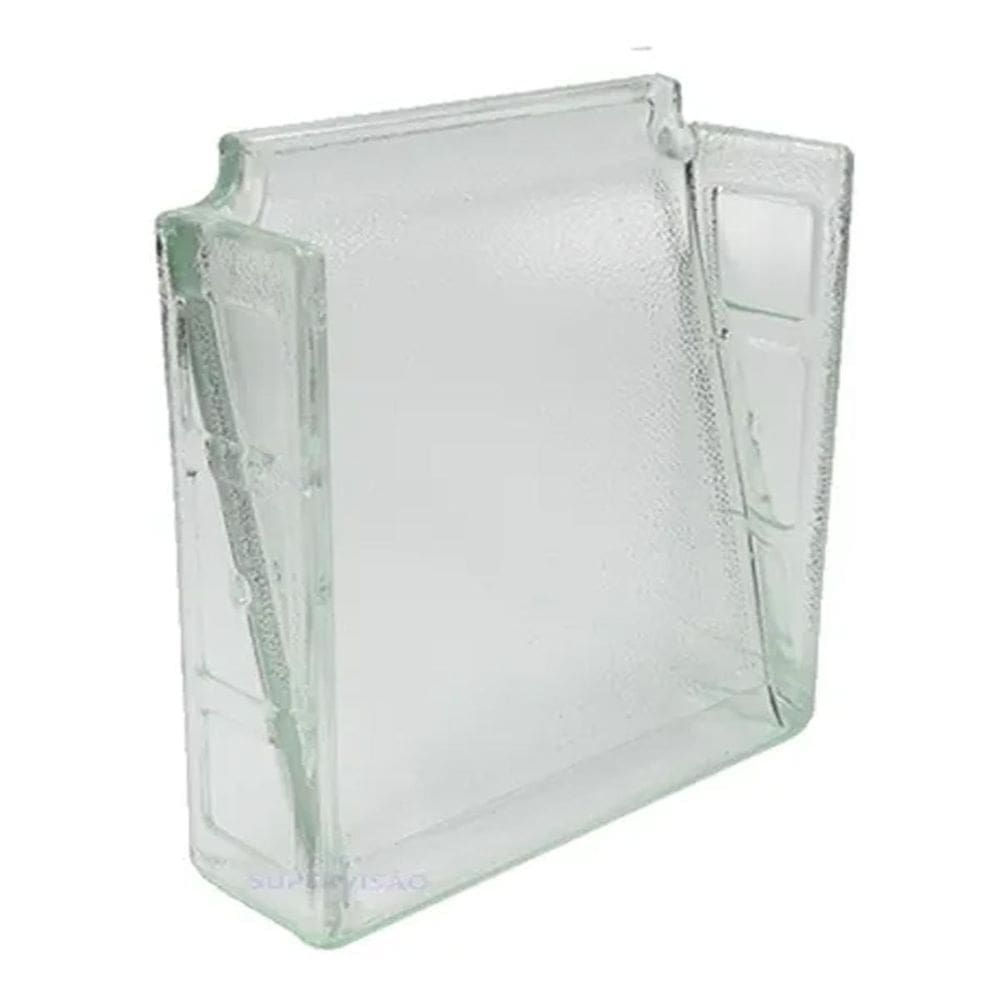 Kit 02 Elemento Vazado Cobogó Em Vidro Veneziana Ventilação