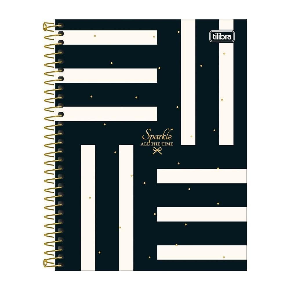 Caderno Colegial 10 Matéria 160Fl West Village Linha Tilibra