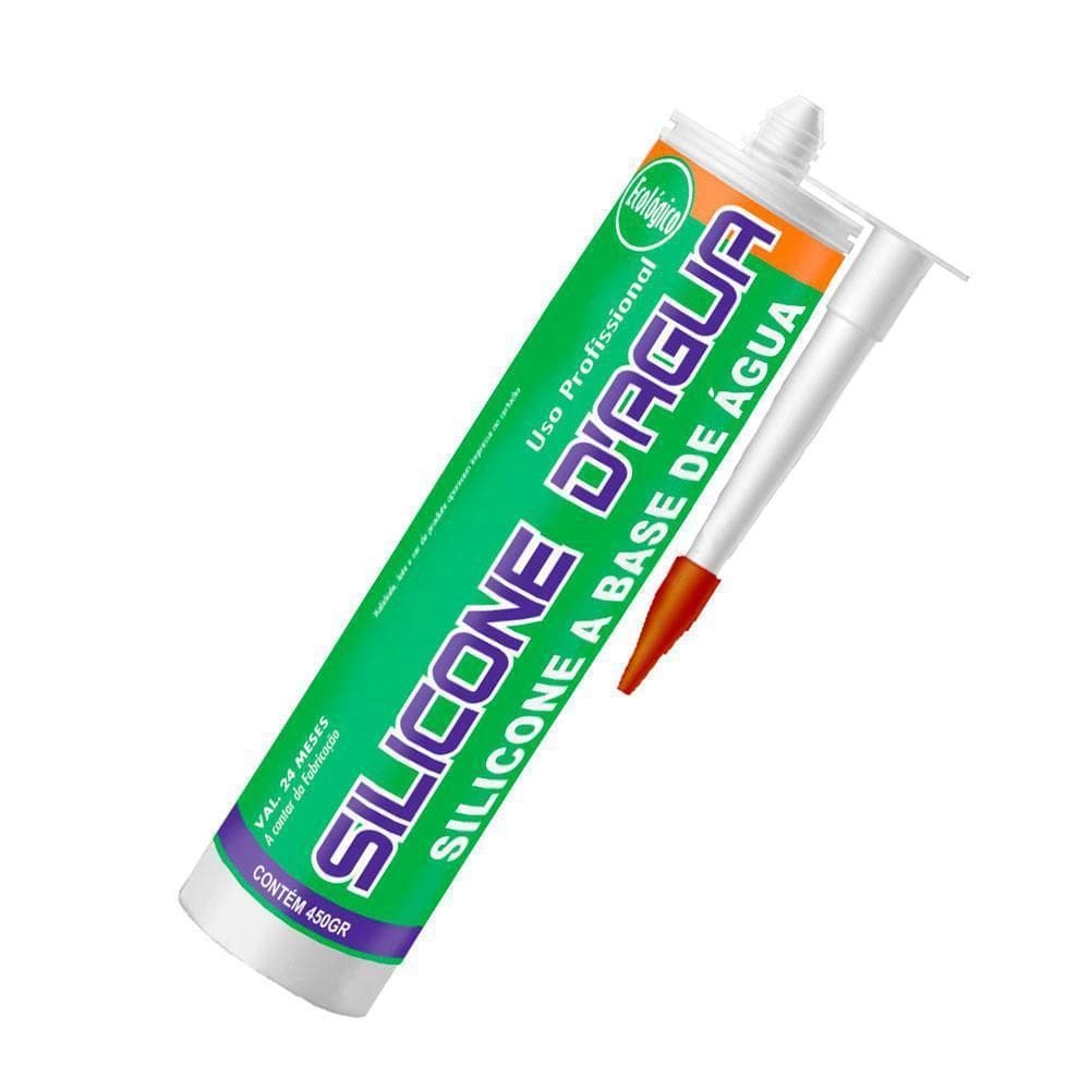 Silicone Marrom 450G Selante Acrílico Base De Água