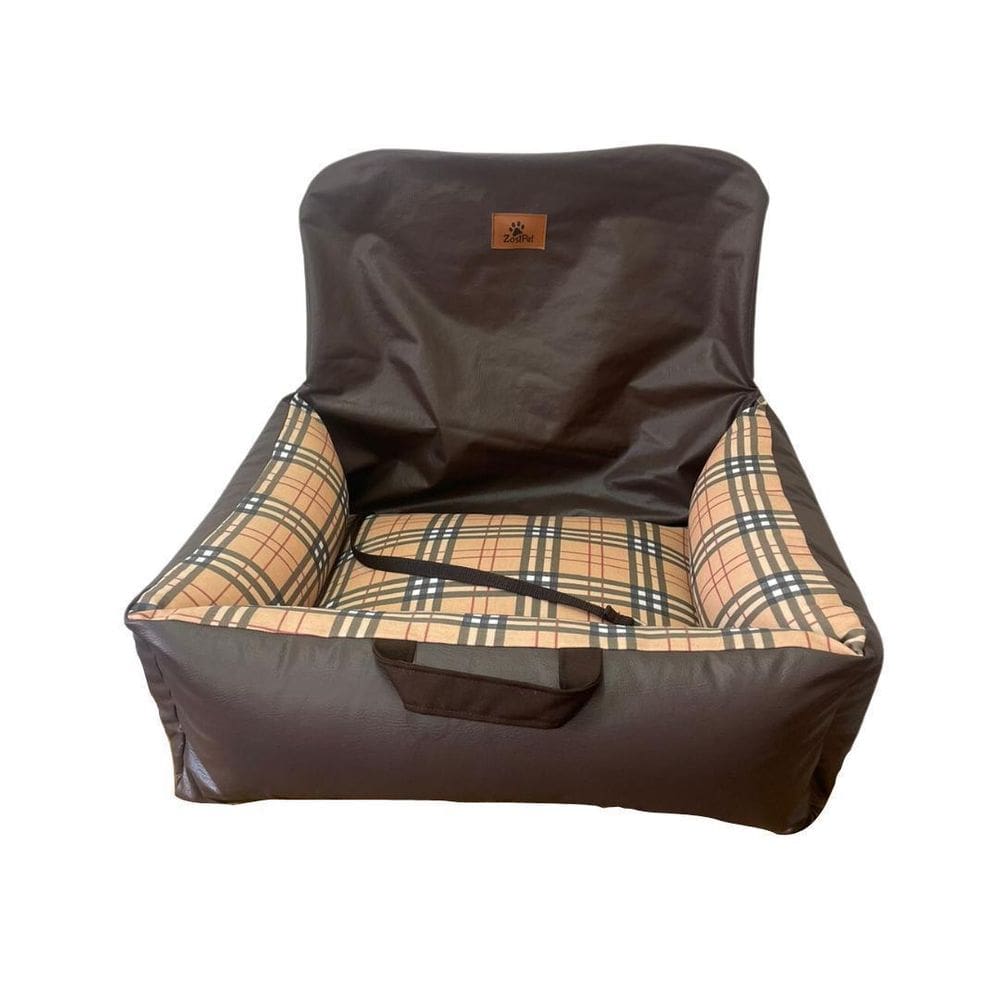 Cadeirinha De Carro Cão Cama Passante Para Cinto Segurança