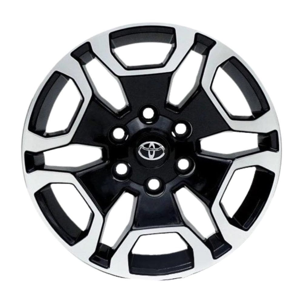Roda Toyota Hilux Srx Aro 17 6 Por 139.7 - Diamantada Preta