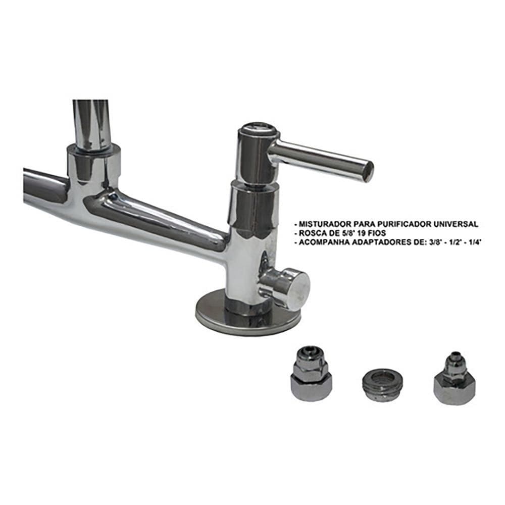Torneira Misturador Cozinha Mesa Saída Universal Purificador
