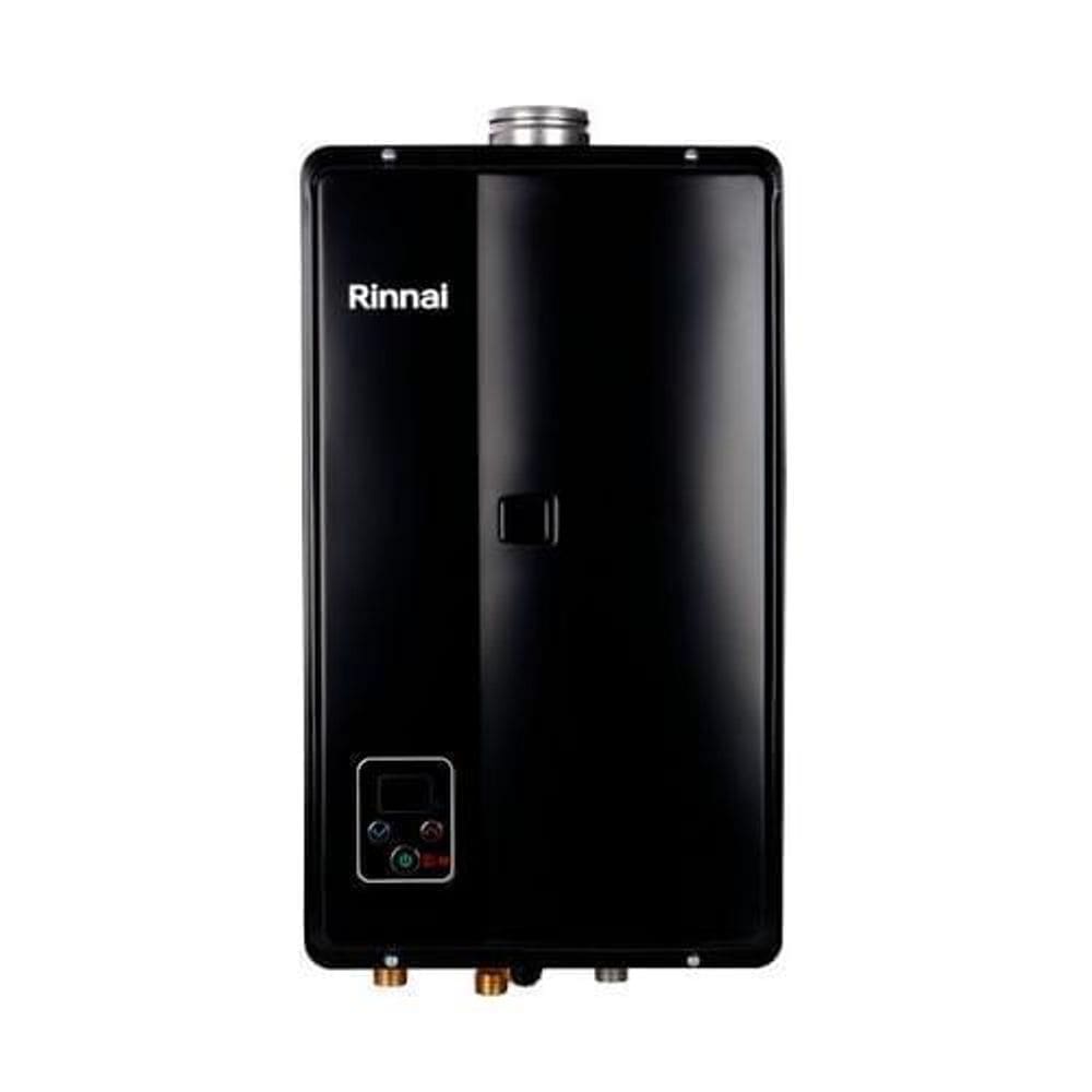 Aquecedor Digital A Gás 32.5 Litros Reu E331 Gn Preto Rinnai