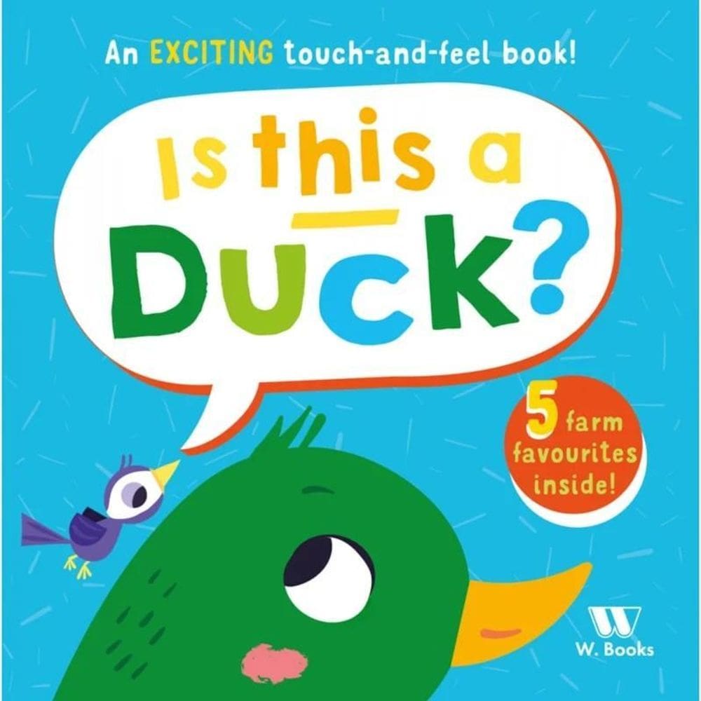 Livro Toque E Sinta Is This A Duck - Em Inglês - W. Books