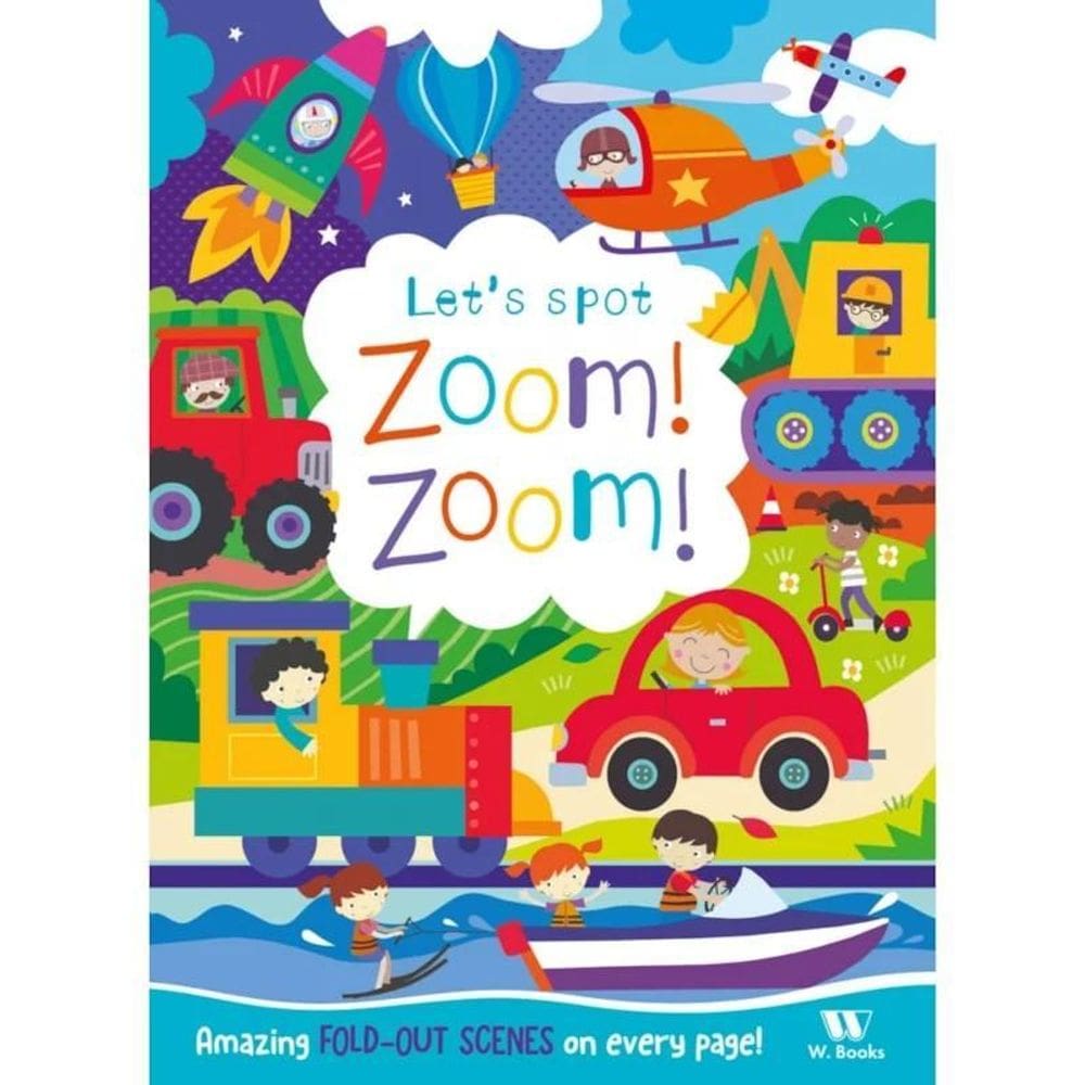Livro Procure E Encontre Zoom Zoom - Em Inglês - W. Books