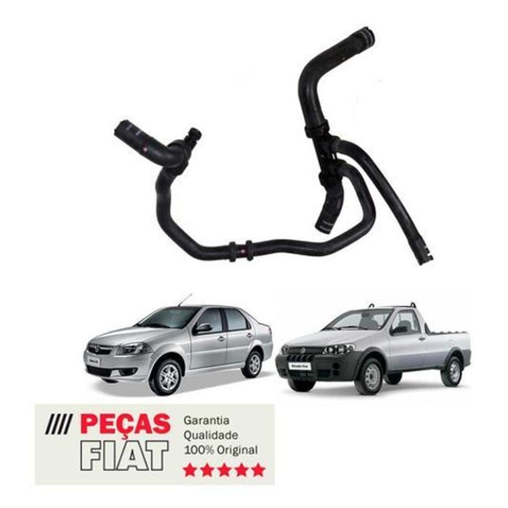 Mangueira Radiador Inferior Fiat Siena Strada Palio