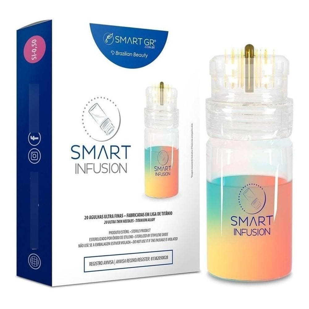 Smart Infusion Microagulhamento 1,00 Mm Smart Gr Com 3 Un.