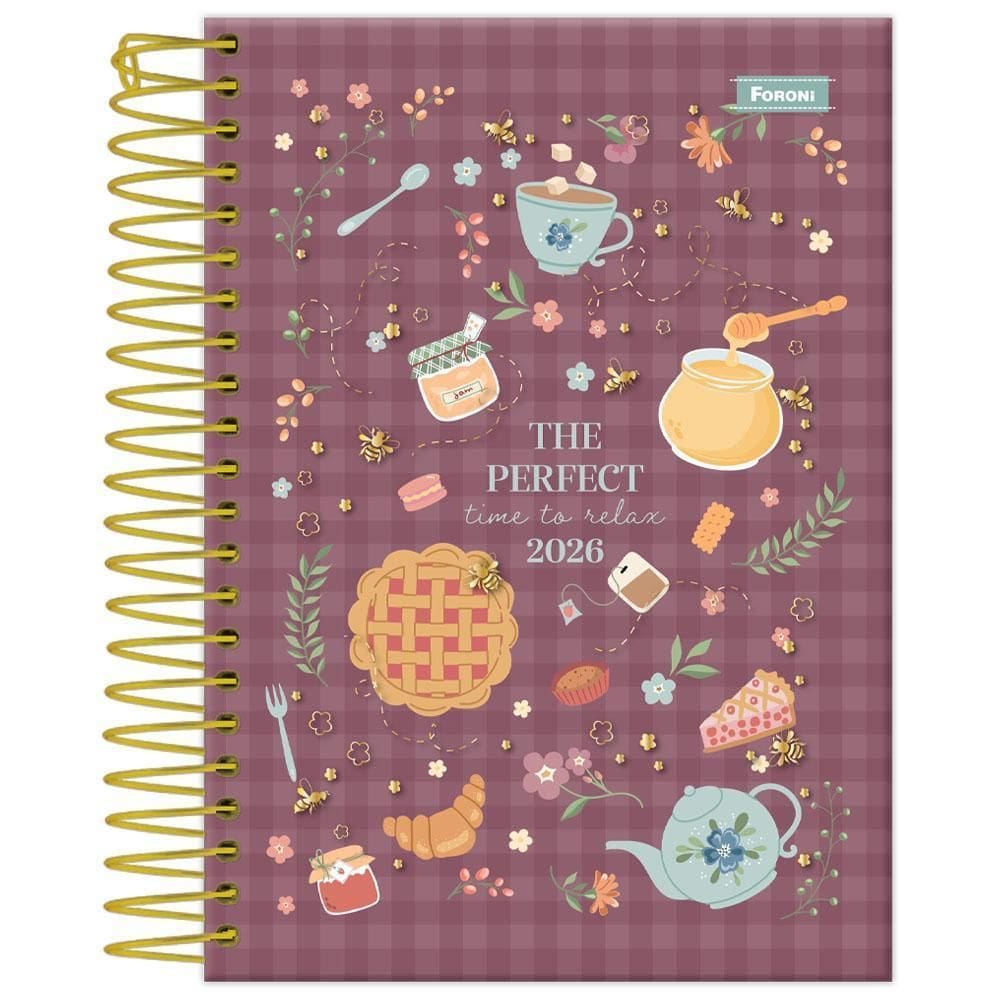 Agenda Diária 2026 Esp 117X164Mm Milly The Perfect Foroni