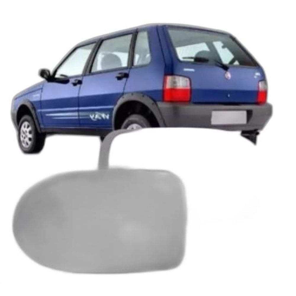 Lente Espelho Retrovisor Uno 2006 07