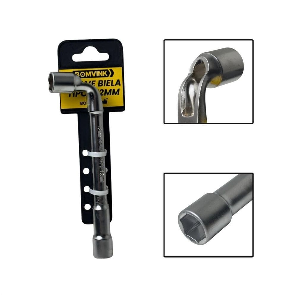 Chave Biela Tipo L De 12Mm Vazada