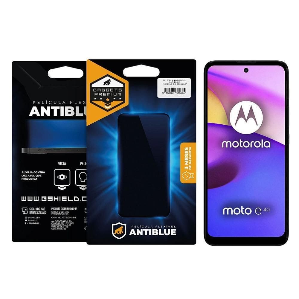 Película Para Motorola Moto E40 - Antiblue - Gshield