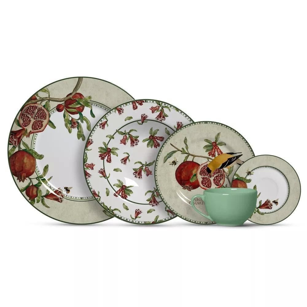 Aparelho De Jantar 20 Pçs Romã Alleanza