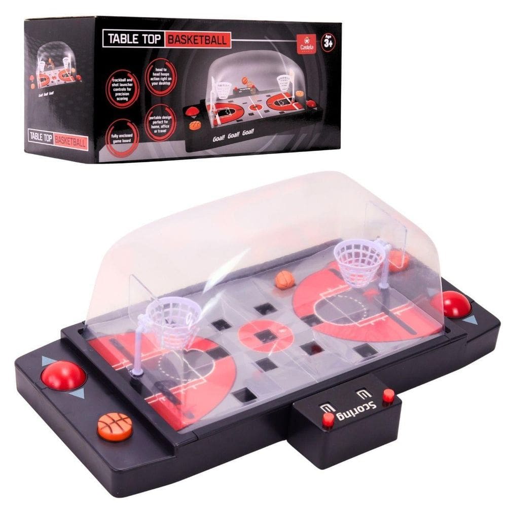 Jogo Tabuleiro Mini Basquete Basketball Infantil - Castela