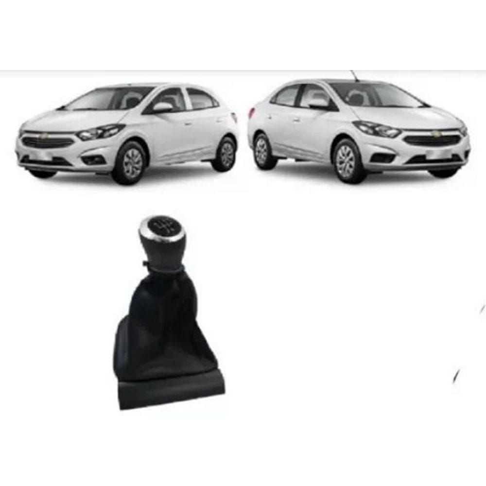 Coifa Manopla Cambio Onix Prisma 2016 17 A 2019 Mod