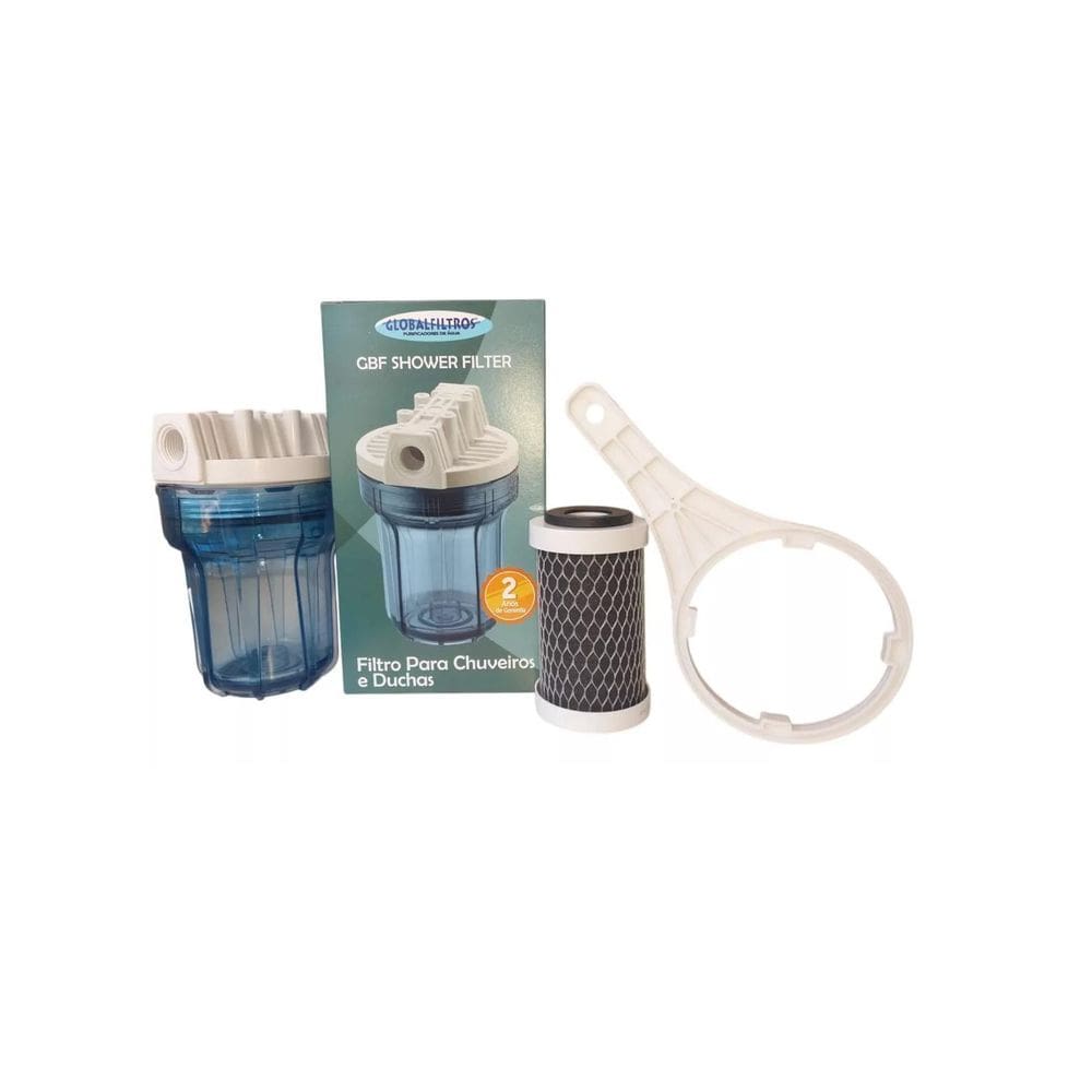 Filtro De Água Para Chuveiro - Reduz Cloro, Sujeira E Metais
