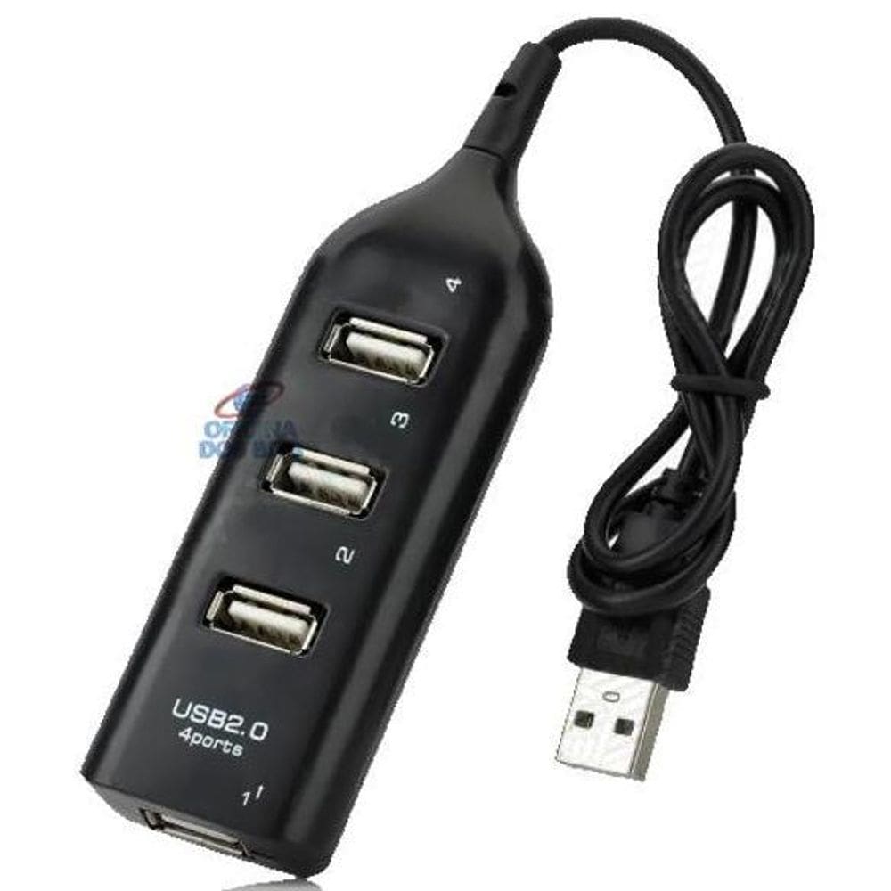 Hub Usb 2.0 - 4 Portas