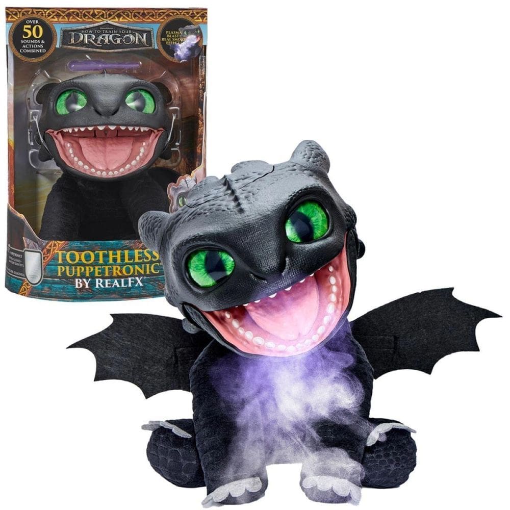 Pelucia Interativa Banguela Como Treinar Seu Dragao - Sunny