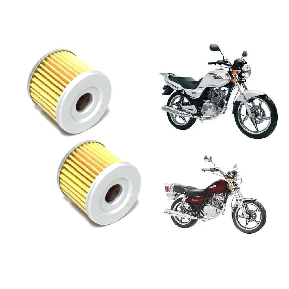 Kit 2 Filtros Óleo Yes 125 Intruder Burgman 125 Comet Mirage
