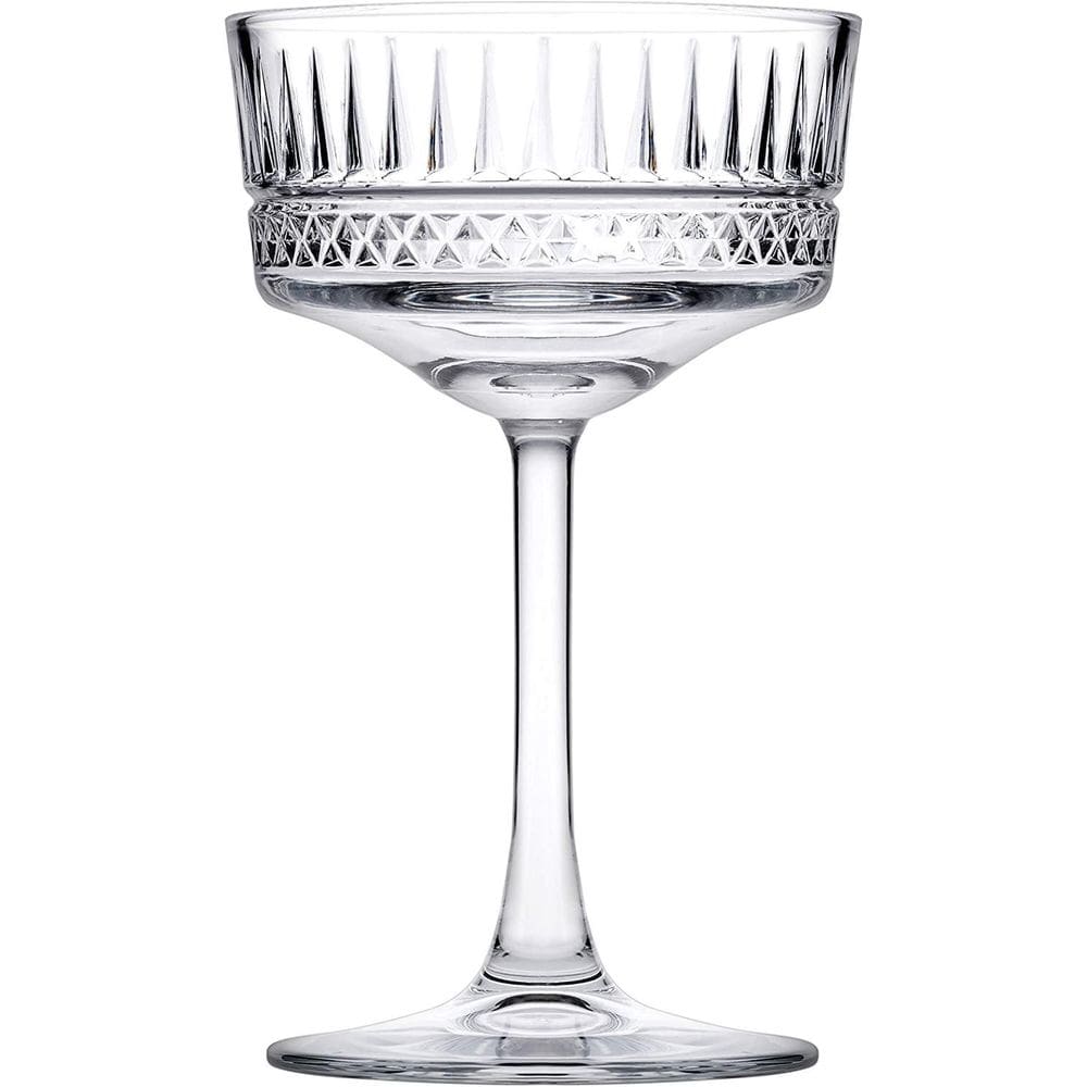 Jogo De 4 Tacas Para Champanhe Coupe Elysia Em Vidro 260Ml