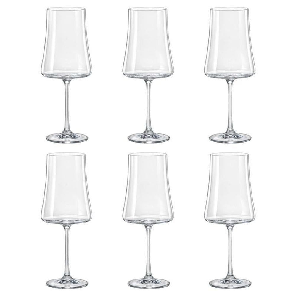 Jogo 12 Taças Cristal Vinho Tinto 460 Ml Linha Xtra Bohemia