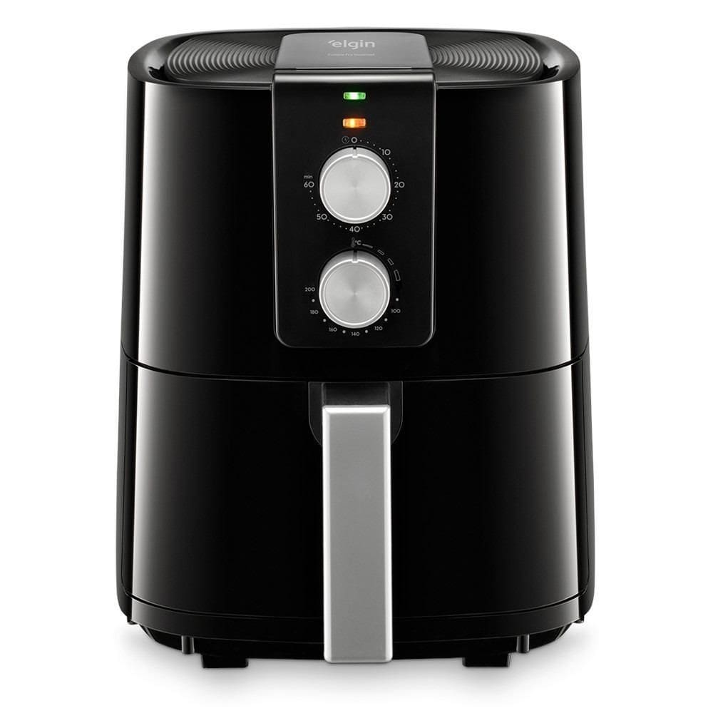Fritadeira Elétrica Sem Óleo Air Fryer 5,5L 1700W Elgin